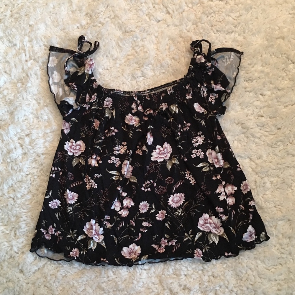 American Eagle Soft&Sexy Floral Top